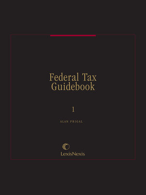cover image of Rabkin & Johnson, Federal Tax Guidebook